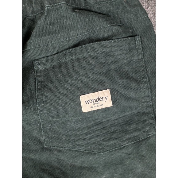 Wondery Isabel Outdoor Pants Size Small Green Cargo Joggers Stretch Hiking - Picture 10 of 11